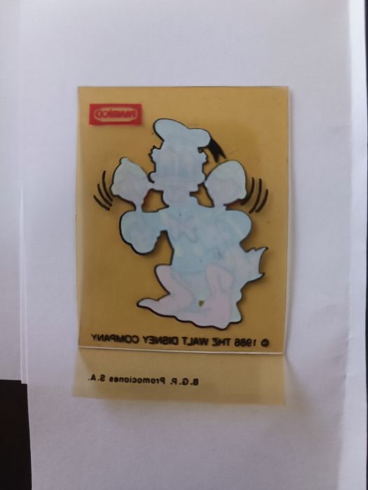 Cromos Walt Disney Donald duck