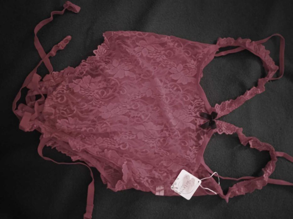 Мережевний боді з підв"язками до панчохів