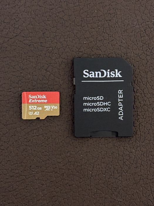 Карта памʼяті пам'яті SanDisk Extreme 512Gb