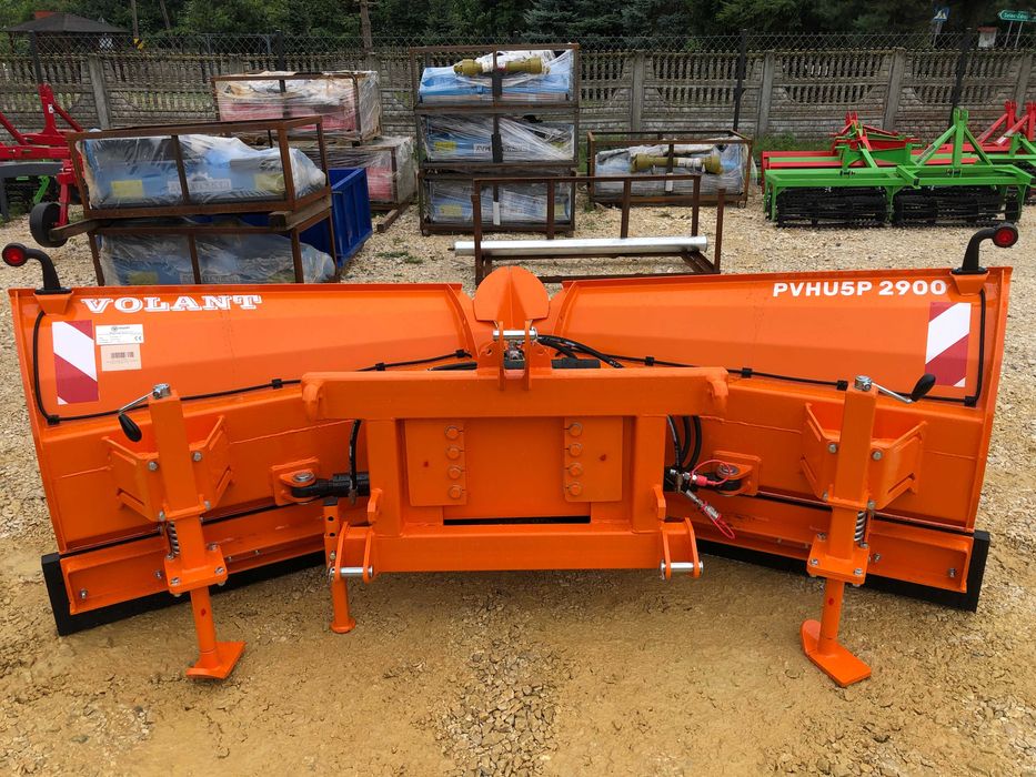 NOWOŚĆ pług do śniegu hydrauliczny strzałka VOLANT 2,5/3,2m