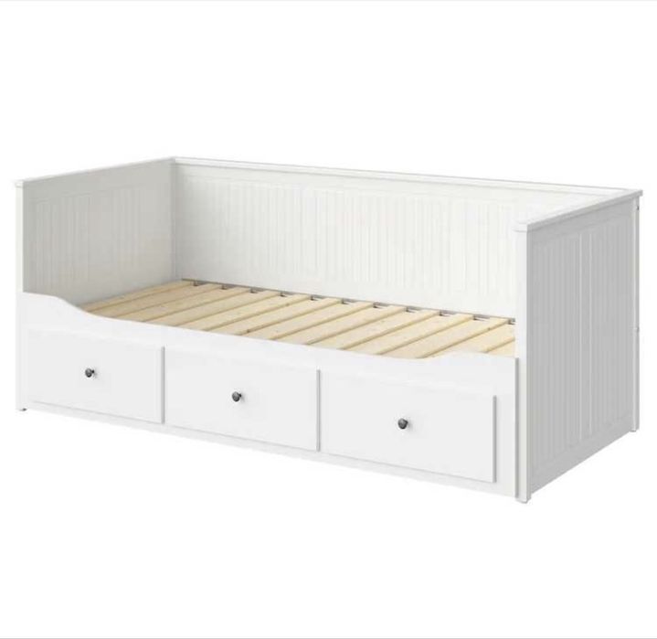IKEA HEMNES cama individual/dupla com 3 gavetas