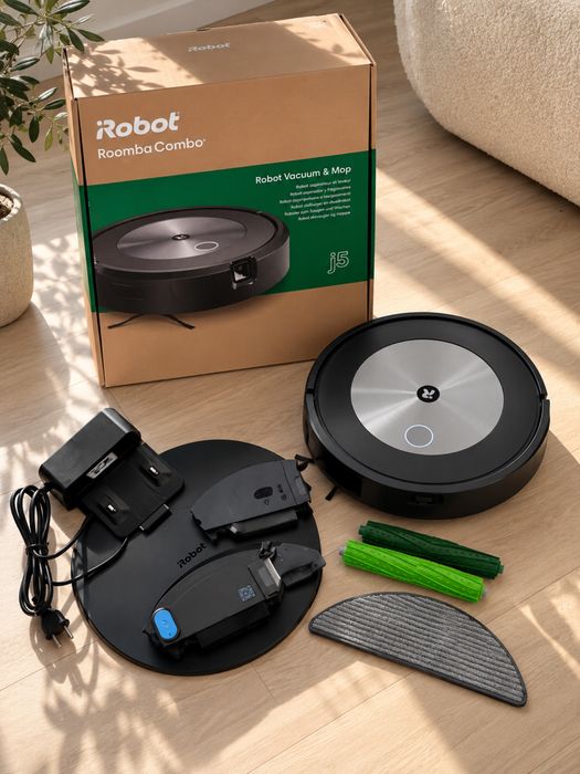 iRobot Roomba Combo j5 – robot sprzątający odkurzający i mopujący