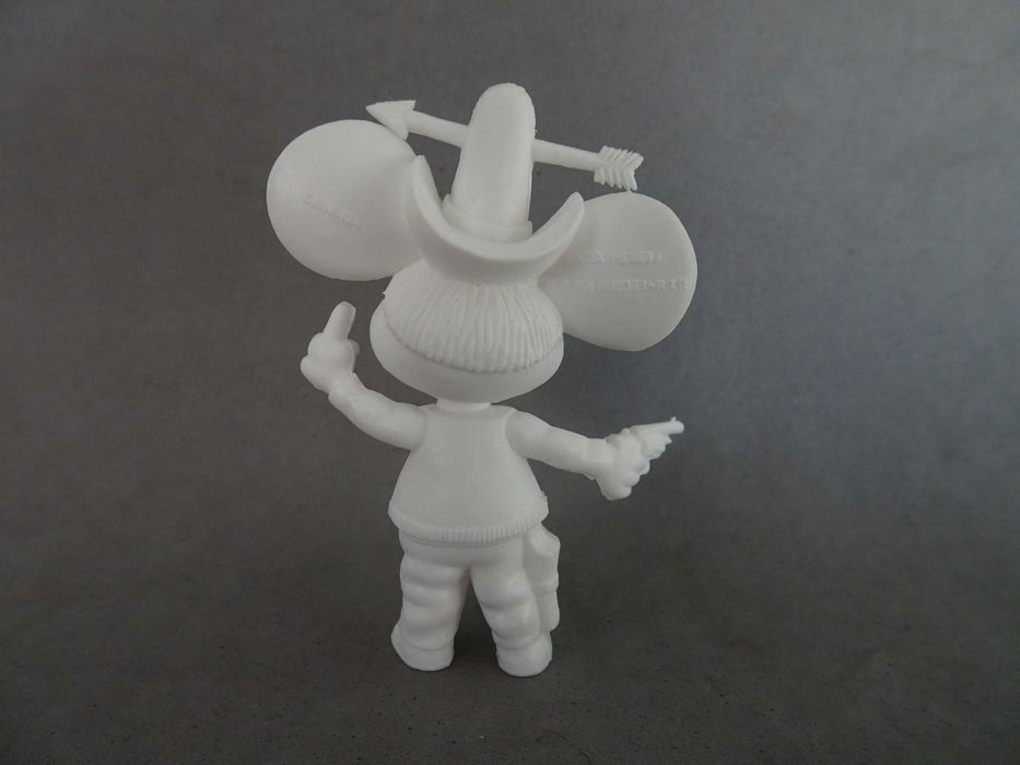 Figura em PVC Topo Gigio (por pintar)
