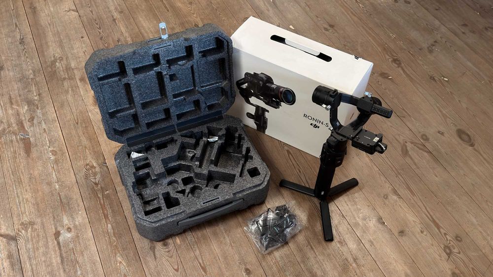 DJI Ronin-S + Focus Wheel + walizka + akcesoria | bardzo dobry stan