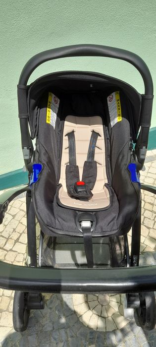 Trio carrinho bebé/ovo/alcofa