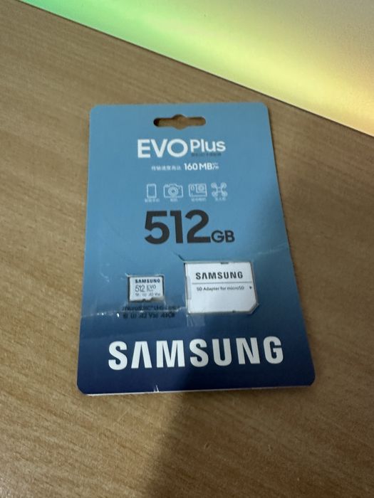 Karta microSD 523 gb nowa