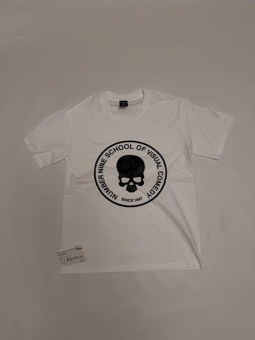 футболка Number Nine white school of vision maison margiela rick owens