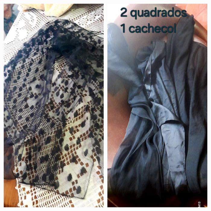 Aventais suíços,lenços, golas