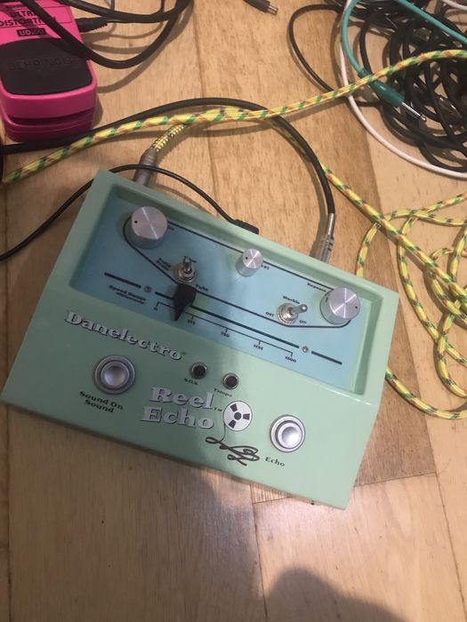 Danelectro DTE-1 Reel Echo Tape Simulator Pedal Avanca • OLX.pt