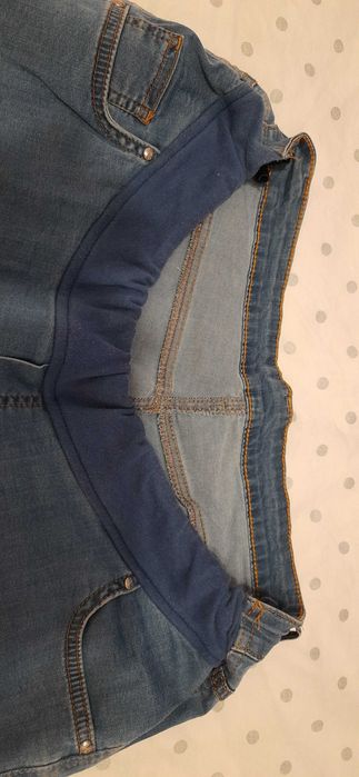 Джинсовые шорты для беременных.