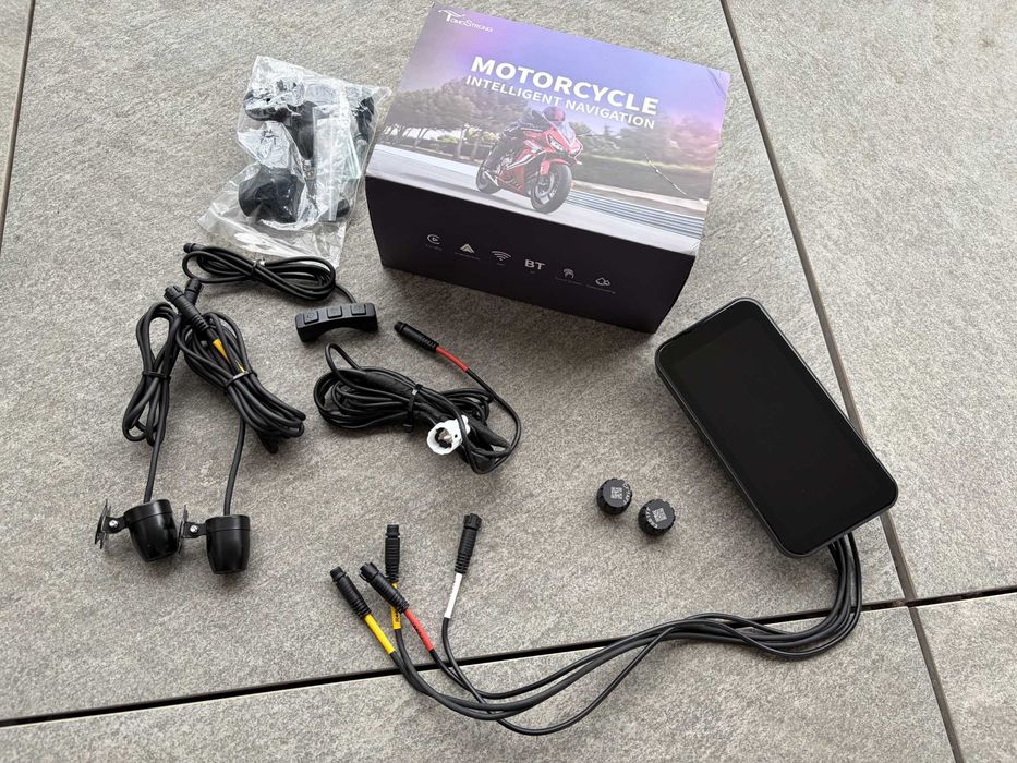 Ekran/nawigacja motocyklowa Apple Carplay