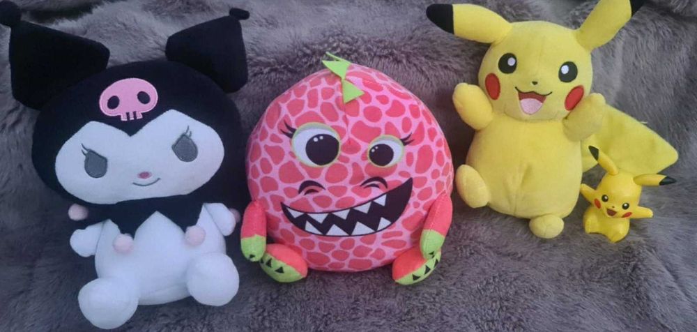 Іграшка інтерактивна плюш Windy Bums Динозавр Пікачу Pokemon Kuromi