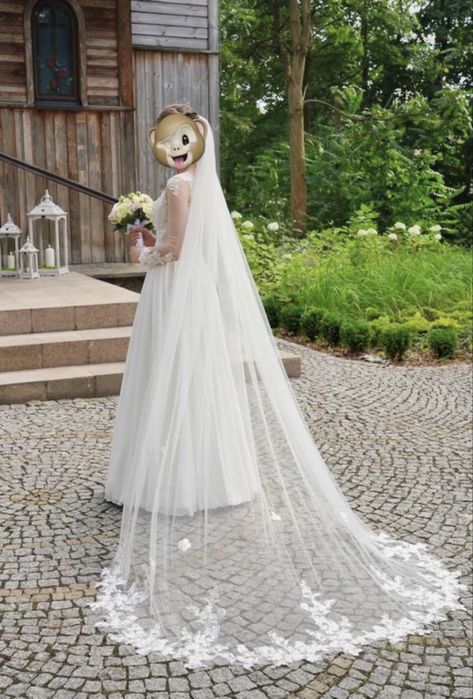 Welon ślubny  katedralny