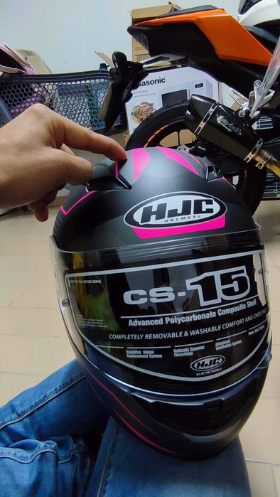 Capacete HJC CS-15 Trion MC-8SF