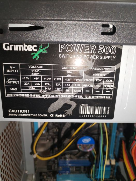 PC (i3-3250, 500gb)