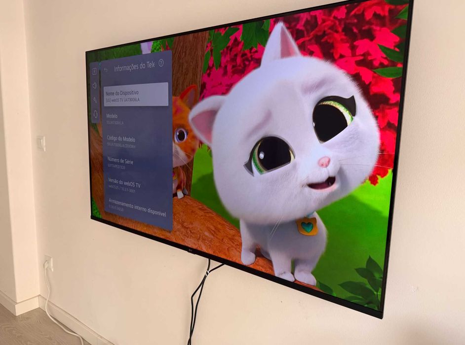 TV LG 55 -  4K uhd - Smart TV - PERFEITO estado