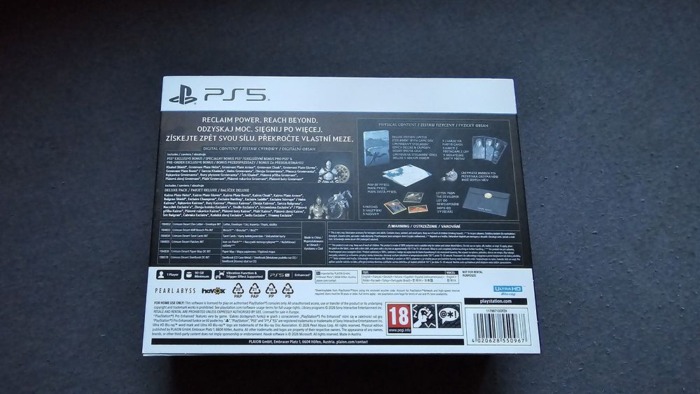 Crimson Desert Deluxe Edition PL PS5 PlayStation 5