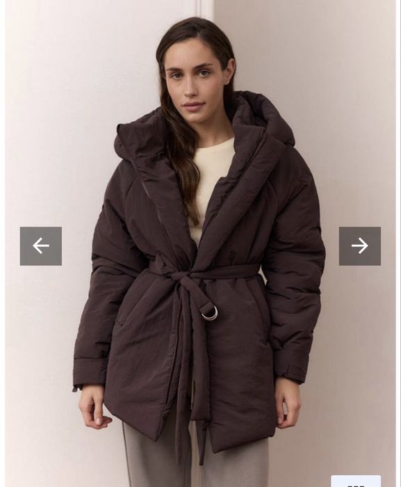 Куртка зимова з поясом