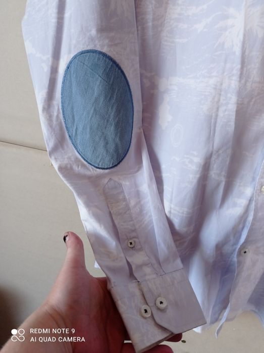 Pako lorente extra koszula z łatami na łokciach jak nowa rozm M