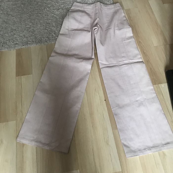 Spodnie damskie na lato z szer nogawkami   Butik r. S
