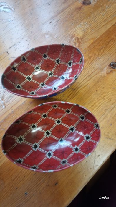 Metalowe pudełko w stylu Faberge