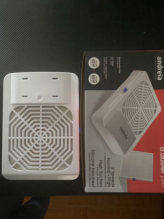 Lampada uv e aspirador andreia