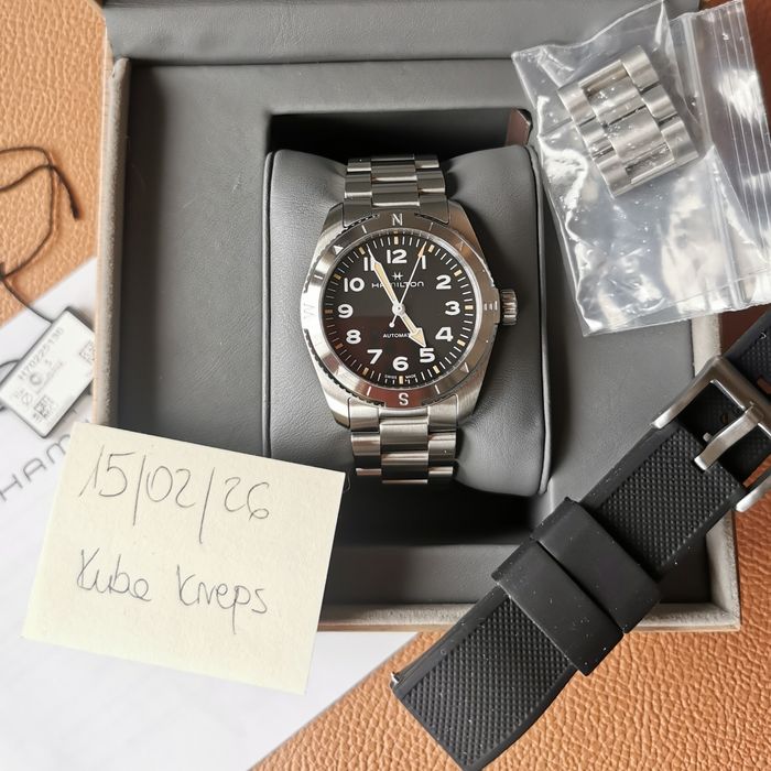 Hamilton Khaki Field Expedition Automatic 37mm full set