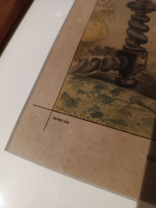 Gravura original Raphael Bordallo Pinheiro