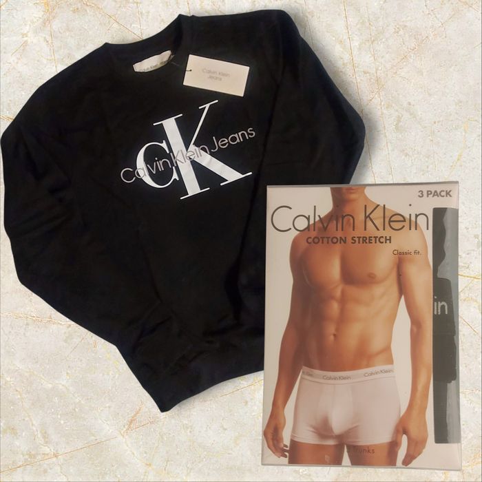 Zestaw bluza + bokserki Calvin Klein