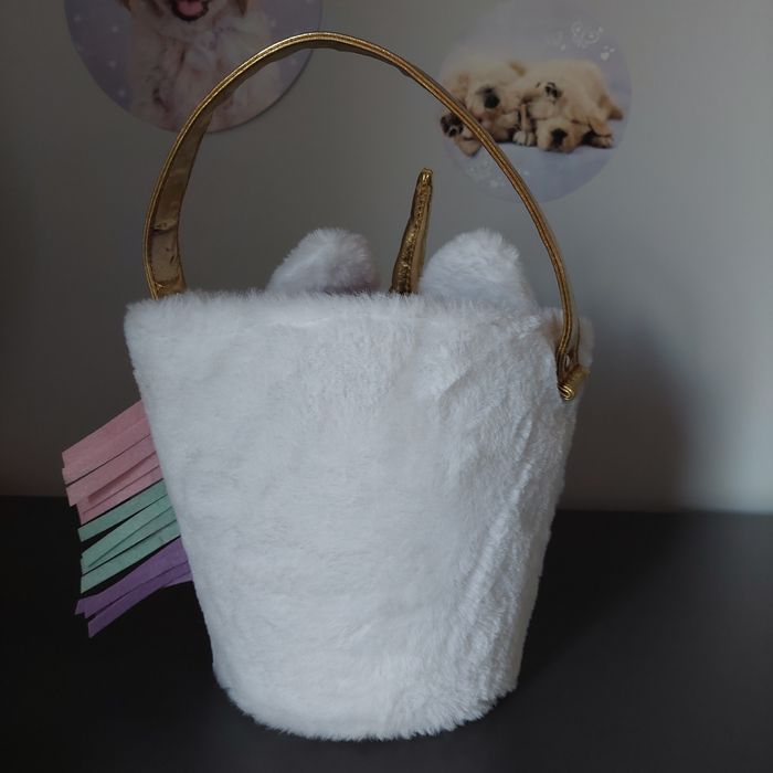 Torebka pojemna dziecięca z jednorożcem