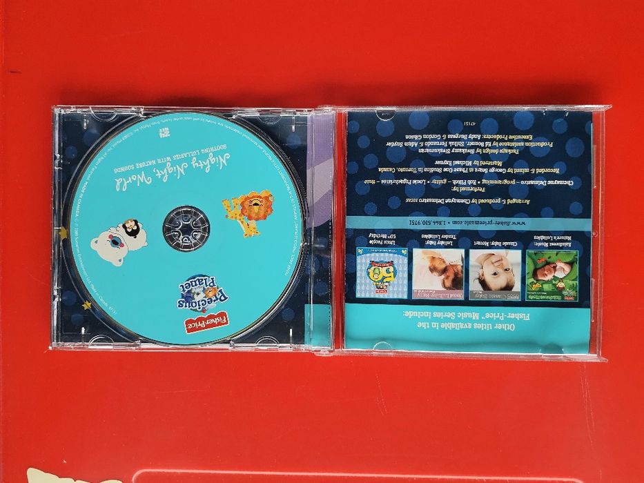 DVD musical. Relaxante. Fisherprice