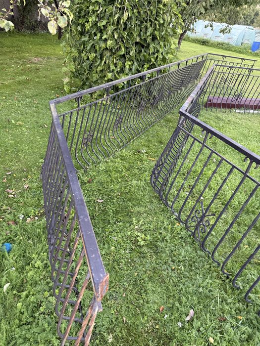 Balustrady balkonowe z demontażu