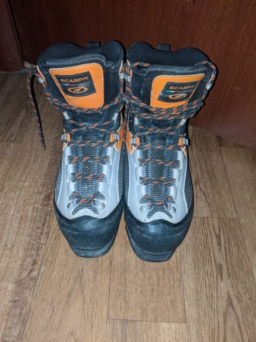 Черевики альпіністичні гірські  трекінгові scarpa   gore tex vibram