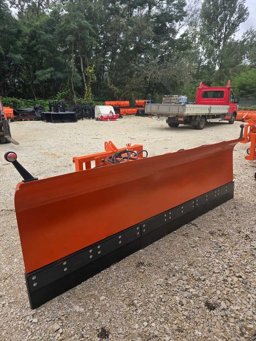 Pługi proste do śniegu komunalne Metal technik euro/tuz
