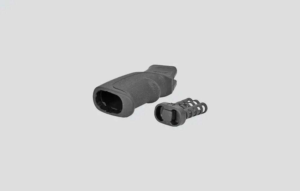 Пістолетне руків'я DLG для AR-15/M16, чорне, прорезинене