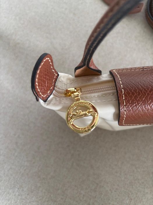 Bolsa Longchamp Le pliage bege