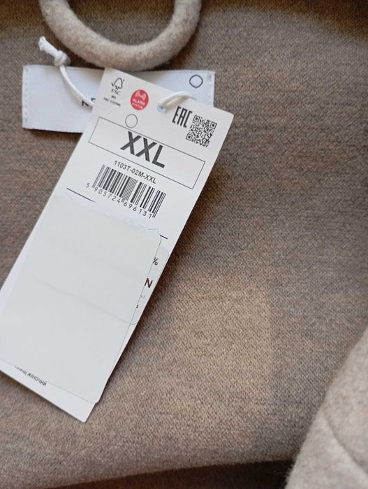 Мягкое двубортное пальто без подклада межсезон р 54   Reserved