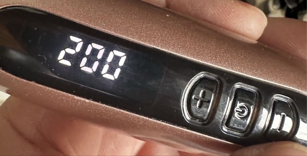 Термічна щітка волосся Tervilix, термічна щітка 38 мм, керамічна іонна