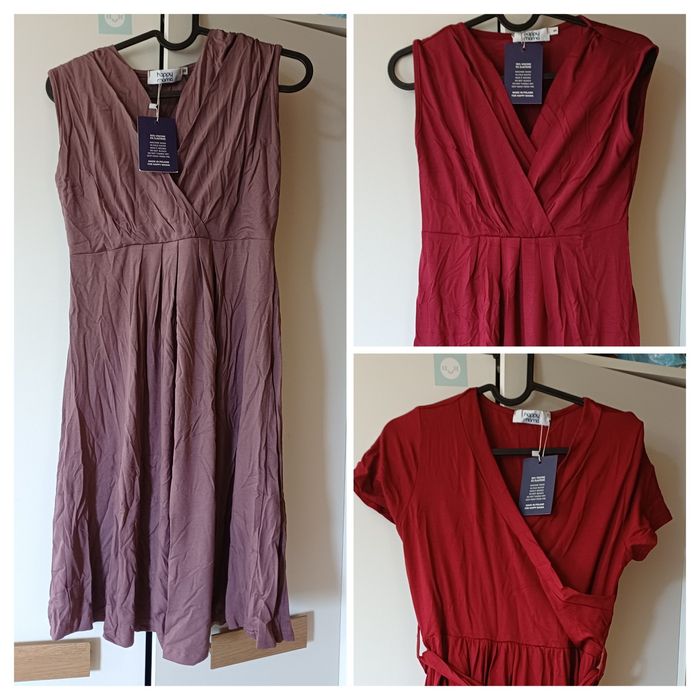 NOWE Sukienki ciążowe i do karmienia, rozm. S i M