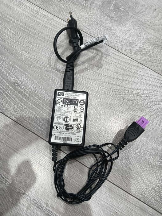 Zasilacz HP 2286 z kablem 30V sieciowy do drukarki