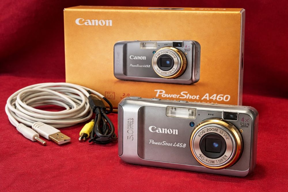 Canon PowerShot A460 — ідеальний стан, з коробкою
