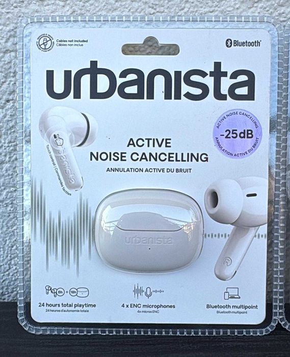 Bezprzewodowe słuchawki douszne Urbanista Santiago, różne kolory