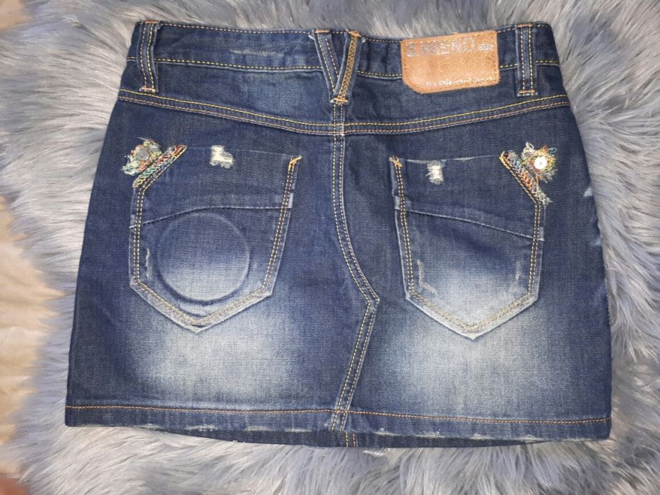 mini spódniczka jeans