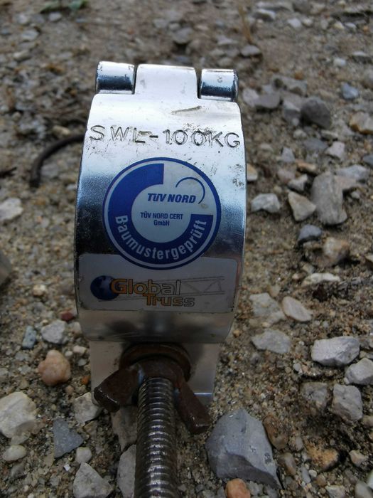 Garra p/ Truss Global Truss 812 Half Coupler