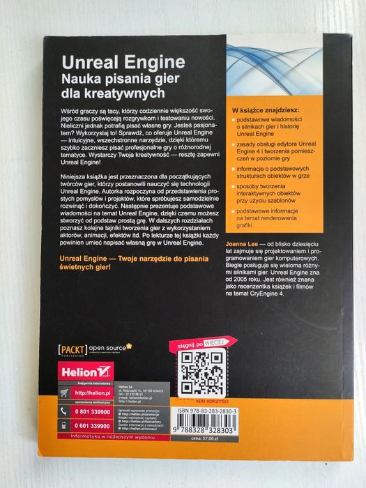 Unreal Engine. Nauka pisania gier dla kreatywnych Joanna Lee