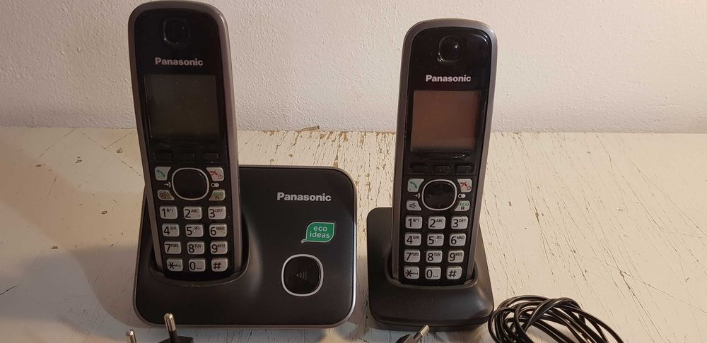 Telefon stacjonarny bezprzewodowy Panasonic KX-TG6611PD +2ga słuchawka