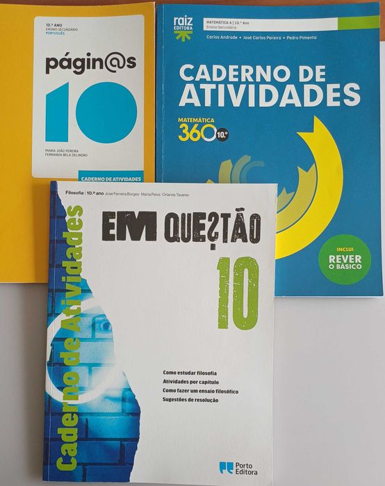 Cadernos de atividades 10° ano