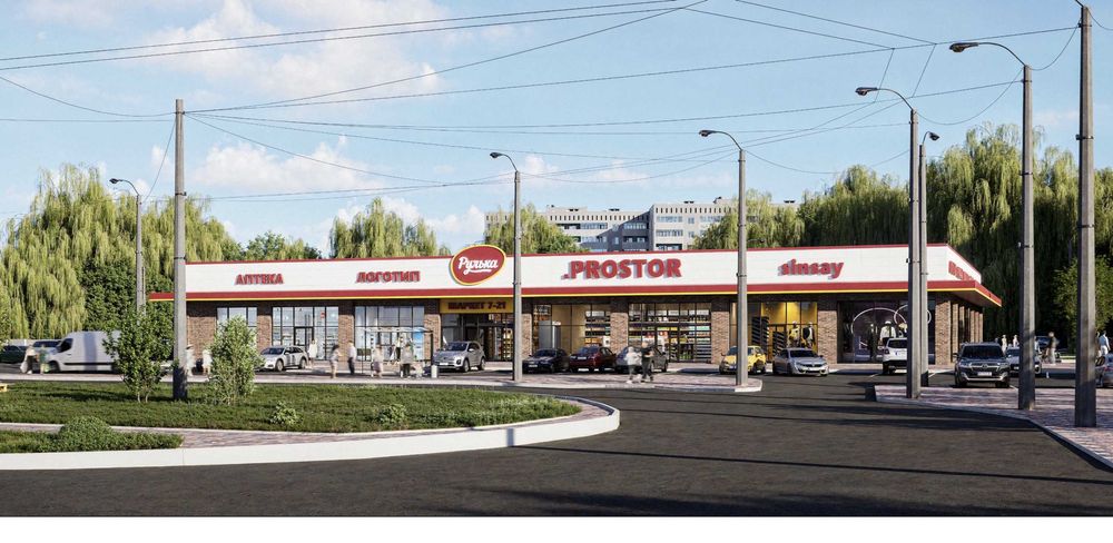 Оренда в торговому центрі на піщанному масиві м. Біла Цервка