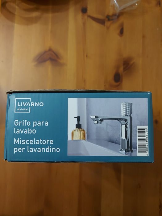 Torneira de lavatório inox | Livarno | NOVA