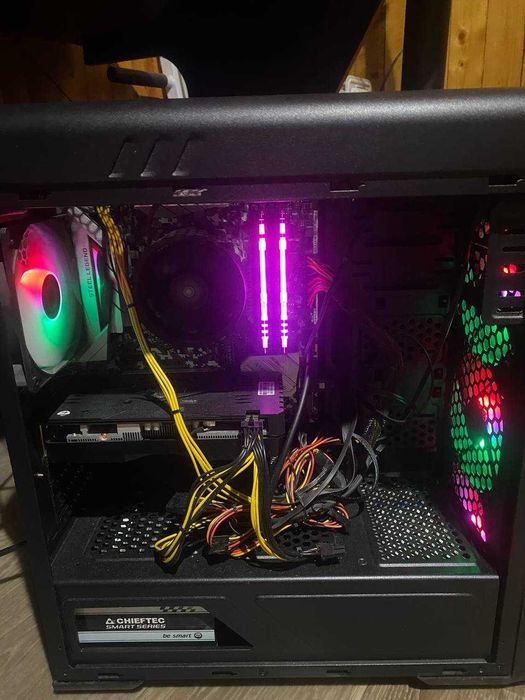 Ігровий ПК Ryzen 5 5600G / RX 6600 / 16GB / SSD 480GB + HDD 1TB